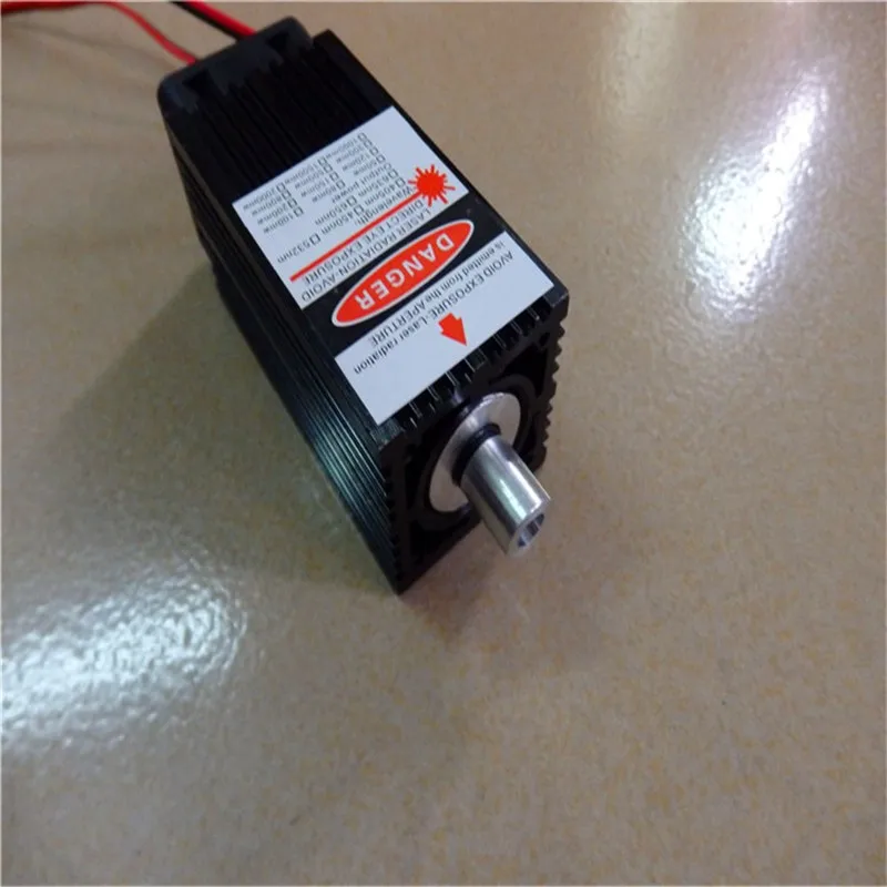 Сине фиолетовый лазерный модуль 3000 МВт для мини лазерной гравировальной машины с