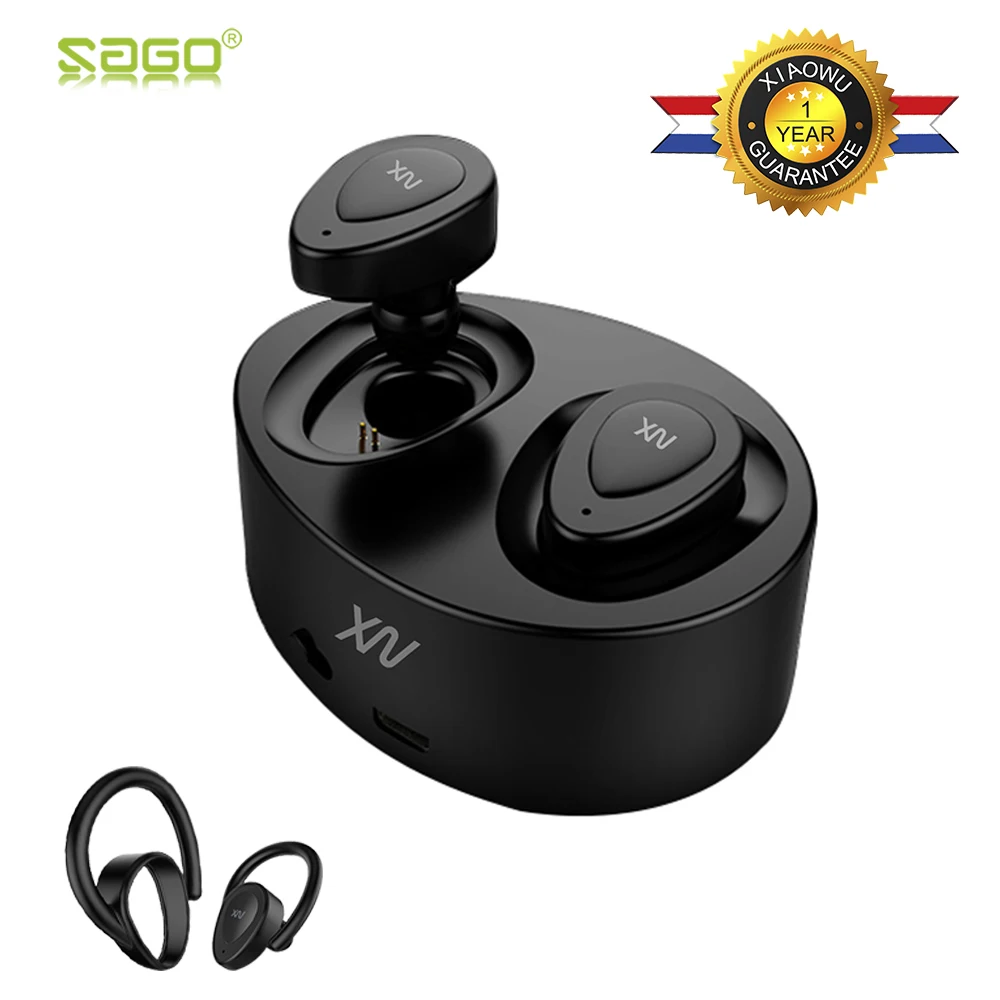 Саго наушники вкладыши TWS с K2 мини Беспроводной Bluetooth влагонепроницаемые