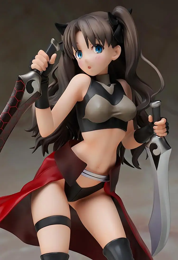 Обновление ноября года,, персонажи аниме Fate/stay night Tohsaka Rin, фигурка героя Fate zero sexy girl Rin Tosaka, игрушки KC0112
