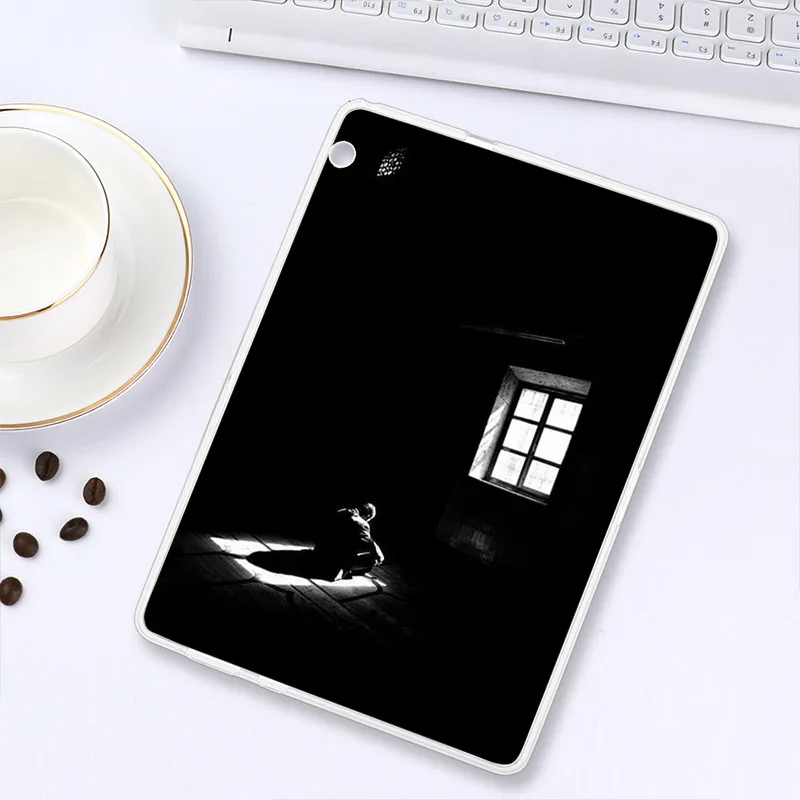 Z005 Модный чехол s с рисунком для huawei MediaPad T3 T1 10 8,0 7,0 9,6 Plus, мягкий силиконовый тонкий чехол для huawei Honor Pad 2, чехол s - Цвет: Z005