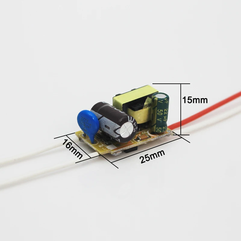 Светодиодный трансформатор E27/E14 480 500mA 1 3X2W светодиодный драйвер 2 6