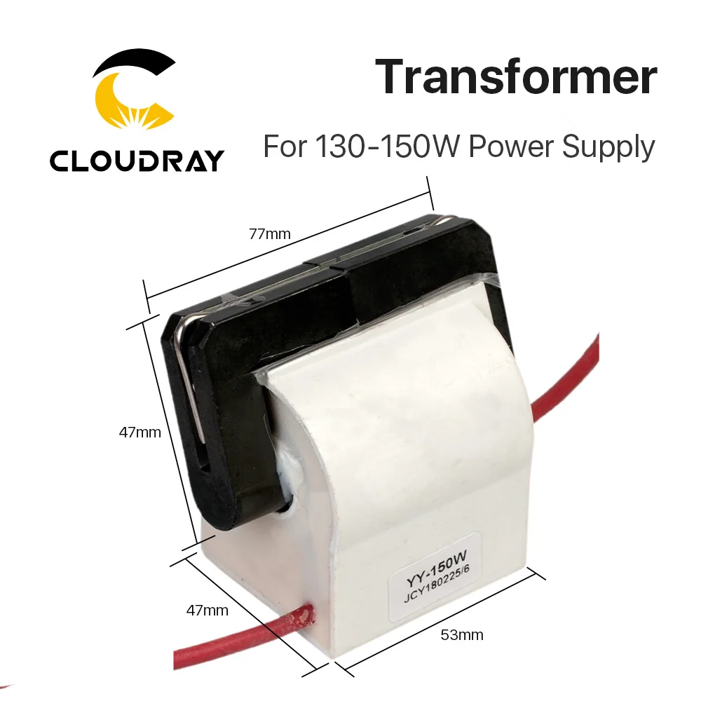 Cloudray Высокое напряжение Flyback трансформатор для CO2 150 Вт лазерный источник питания