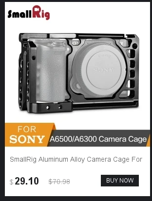 SmallRig для sony A7sii Половина Клетка A7R III/Melo III A7 III/Melo III A7 II/A7R II/A7S II клетка с Quick Release Камера клетка для sony A7riii-2098