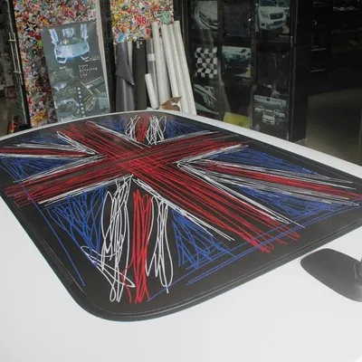 Новинка Германия оригинальный материал односторонняя видимость наклейка на