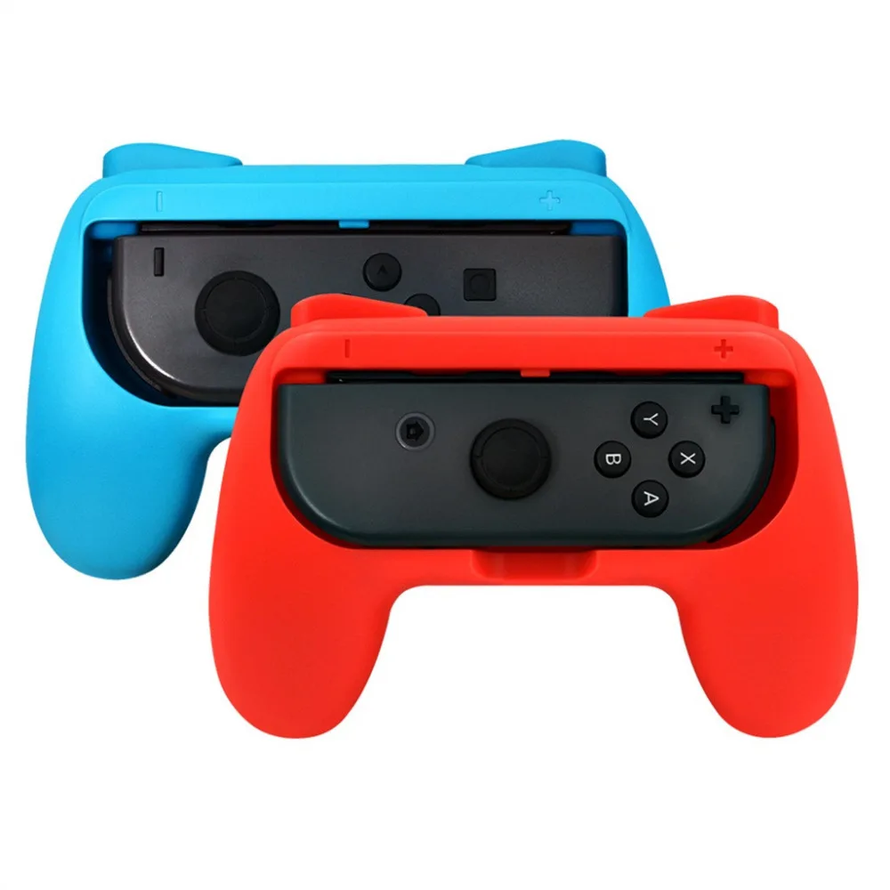 Новое поступление защитный чехол 2 шт силиконовый контроллер ручки для nintendo Switch n-переключатель Joy-Con консоль держатель 19MAR1