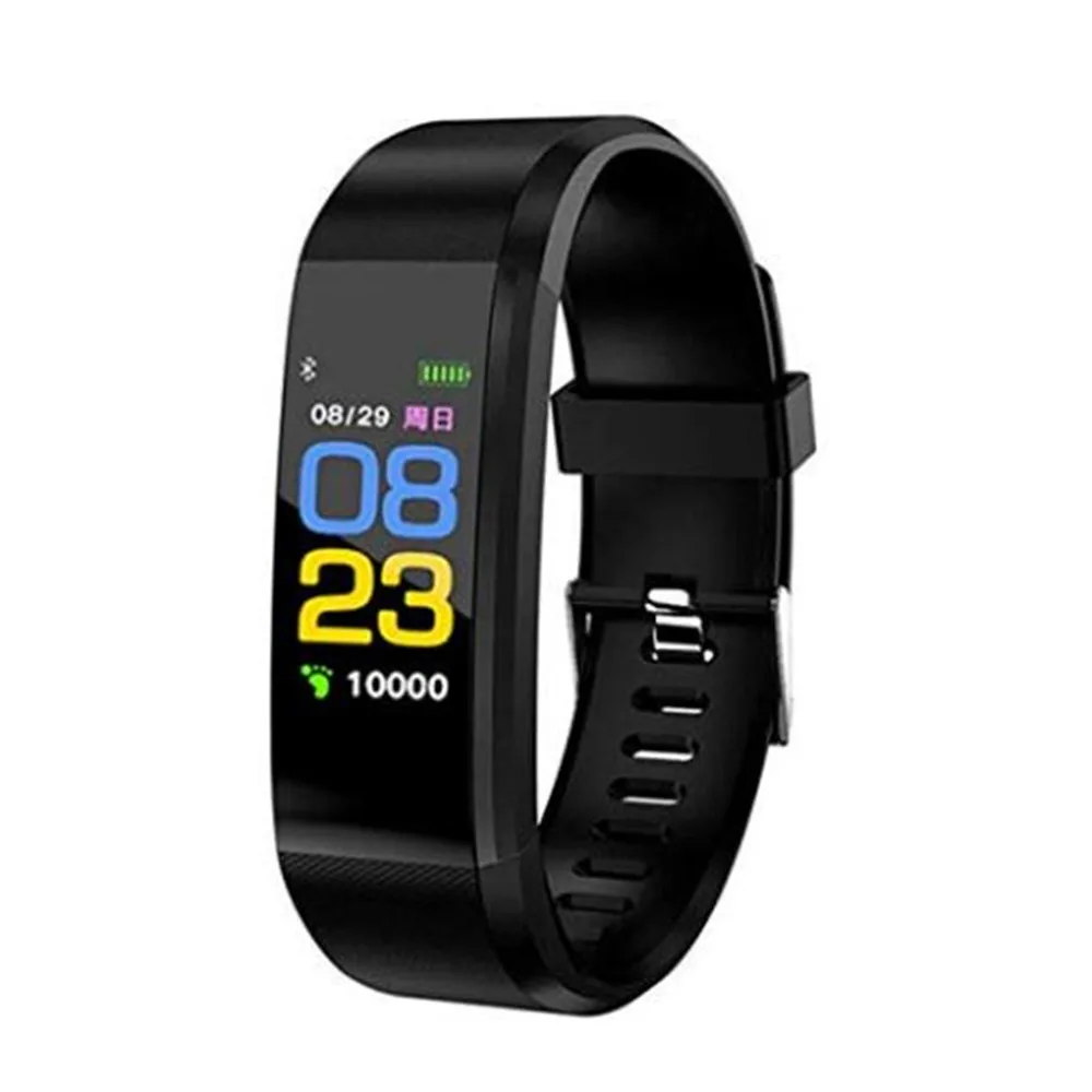 Фото 115 PLUS Smart Bracelet water proof Heart Rate Monitor Sleep Colorful Screen Vibrating Alarm Clock pk fitbits miband 3 Электроника 115 PLUS Smart Bracelet water proof Heart Rate Monitor Sleep Colorful Screen Vibrating Alarm Clock pk fitbits miband 3 Электроника