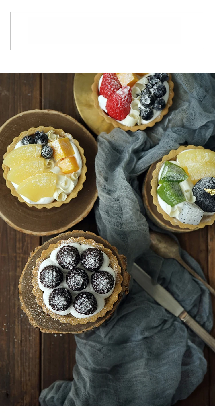 SWEETGO искусственный фруктовый пирог, искусственный десерт, глина, фруктовый пирог, модель для торта, витрина, клубника, кекс