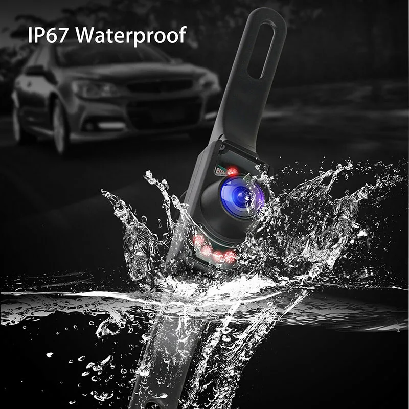 

car camera security 5 Inch Monitor Rear View Car Truck Parking IR Night Vision Reversing Camera Security System UY8