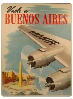 Aerolineas Серебристая дорожная туристическая фотокартина на холсте DIY настенные