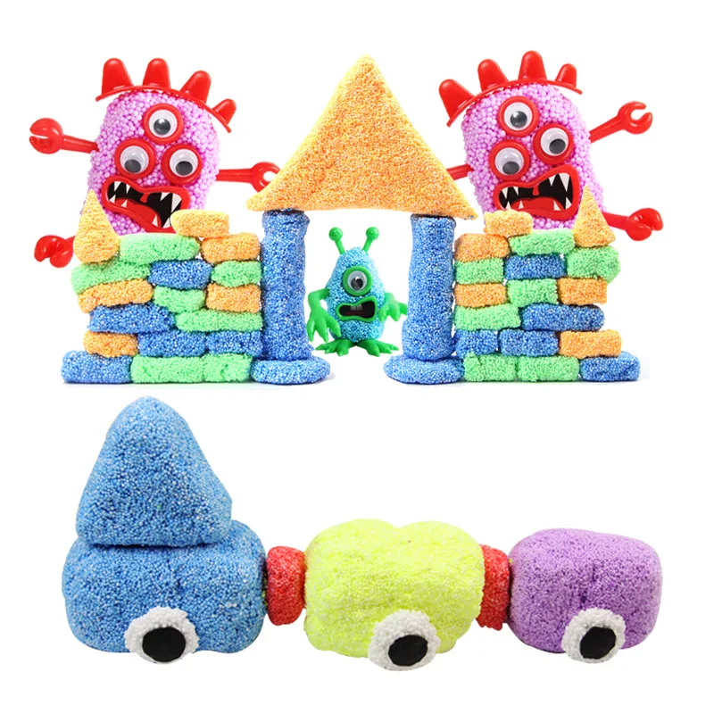 ASSOT Box 6 пакетов глина для слайма полимерная освещение моделирования изучение