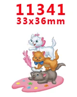 11341 30 шт мультфильм персонаж плоское украшение из смолы PR 11332 - Цвет: 11341