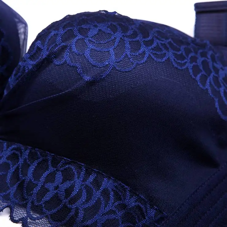 Для женщин Беспроводной Нижнее Бельё для девочек плюс Размеры Кружево Бесшовные