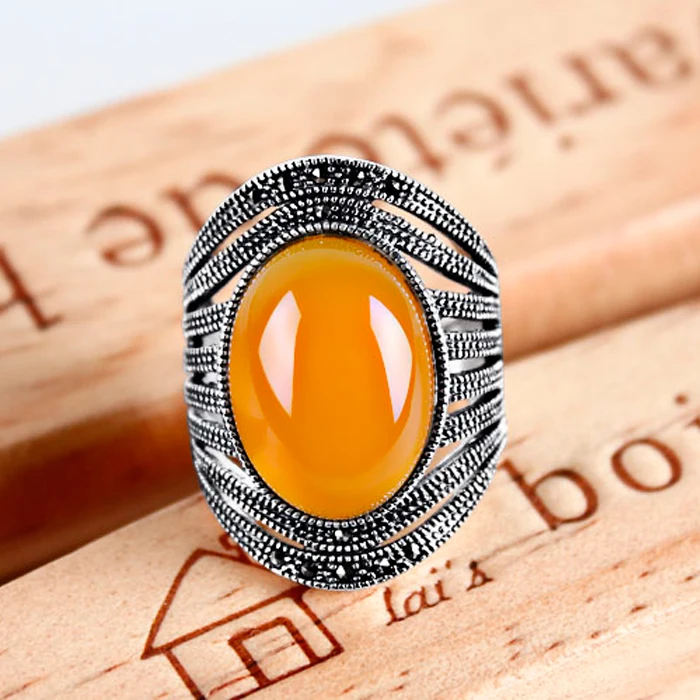 Кольцо женское из серебра 100% пробы с натуральным камнем|925 sterling silver ring|sterling ringsrings