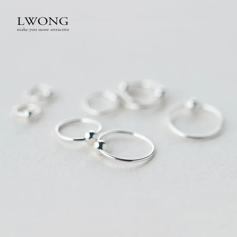 Минималистичный пирсинг для пупка спиральный хряща серьги 925 пробы Серебряный