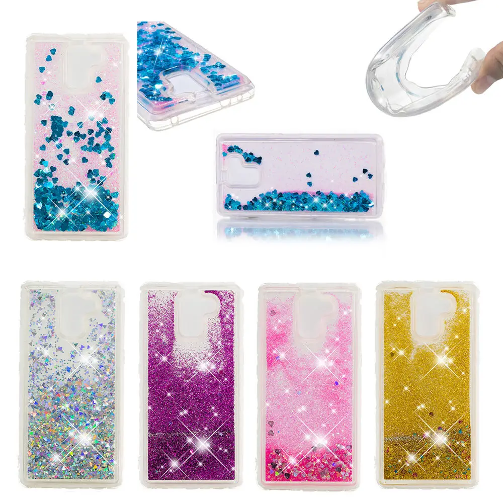 Чехол для телефона Huawei Honor 7 PLK L01 Dynamic Liquid Love Heart мягкая задняя крышка из ТПУ Honor7 PLK-L01