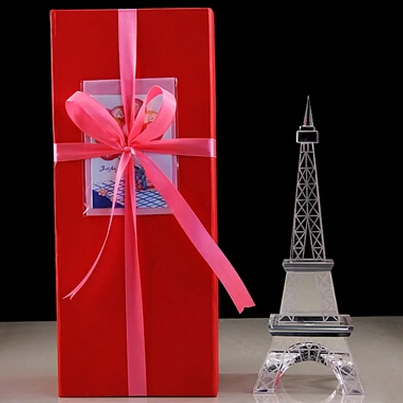 Рождественский Хрустальный Эйфелева башня Парижа идеи для подарка на день