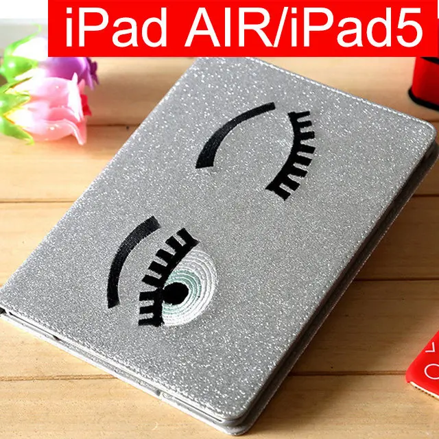 Sliver3for Air ipad5 XMXCZKJ милые блестящие чехол для iPad 2/3/4 Air Air2 9,7 мини, на возраст 1, 2, 3, 4, чехол-книжка смарт-чехол из полиуретановой кожи чехол и функцией автоматической блокировки и разблокировки - Цвет: Sliver3for Air ipad5