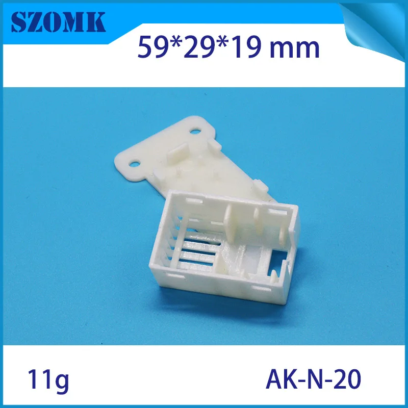 20 pieces 59*29*19mm diy abs distribution box plastic electronics project temperature sensor enclosure housing | Обустройство дома