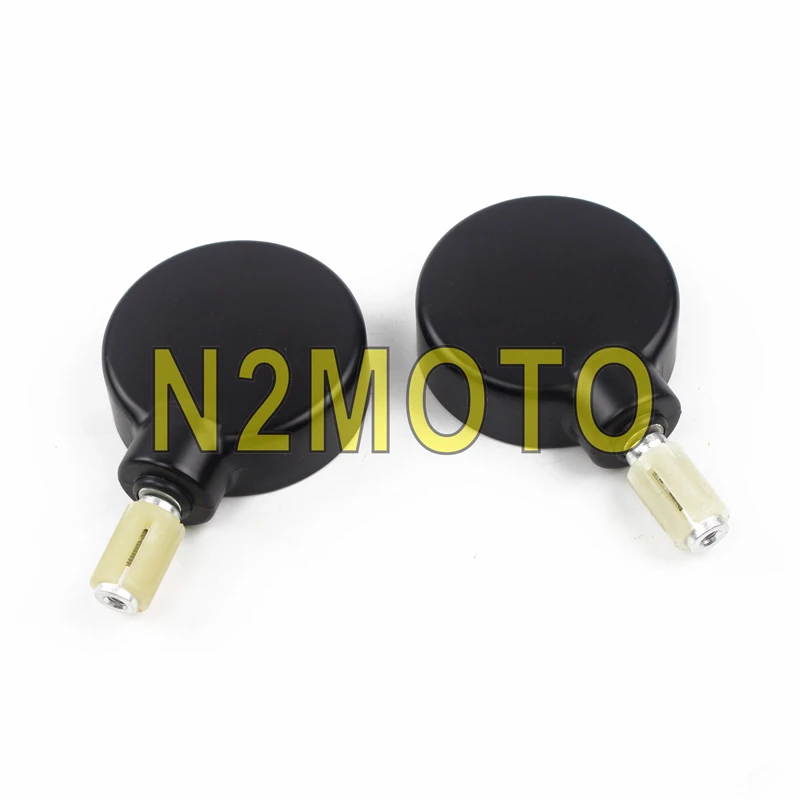 1 пара мотоциклетные боковые зеркала заднего вида с ручкой для черного 22 мм