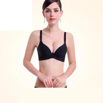 Бесшовный Бюстгальтер больших размеров с чашечкой для женщин модный бюстгальтер