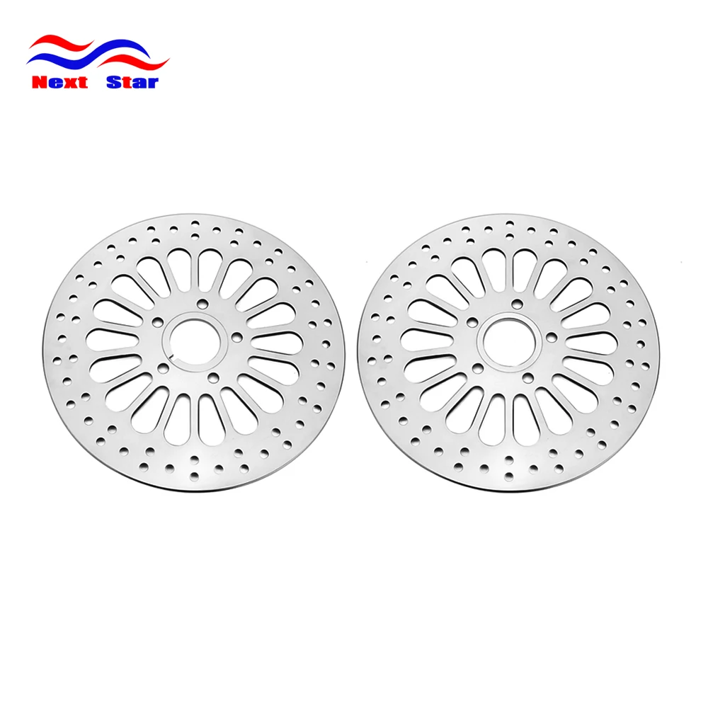 

11.8"Front Rear Brake Discs Rotors Kit For Harely TOURING SOFTAIL SPORTSTER DYNA MODELS 1984 1985 1986 1987 1988 1989 1990-2013