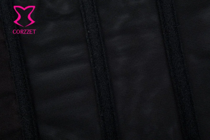 Розовый/черный цветочный кружевной соблазнительный корсет для талии со