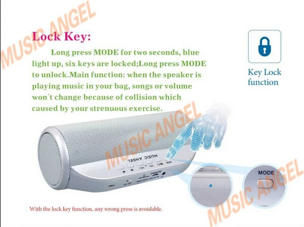 Музыка Ангел JH-MD13BT 4 Вт* 2 Bluetooth 4,0 беспроводной радио динамик с FM TF SD карта Колонка со слотом громкой связи вызов, загрузка