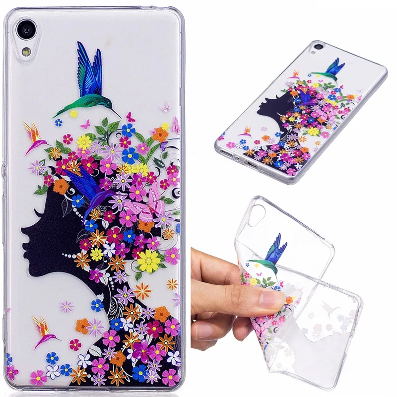 Howanni Soft Colorful Phone Case For Sony Xperia XA 5.0 Inch Silicone Colourful Back Cover Capa | Мобильные телефоны и