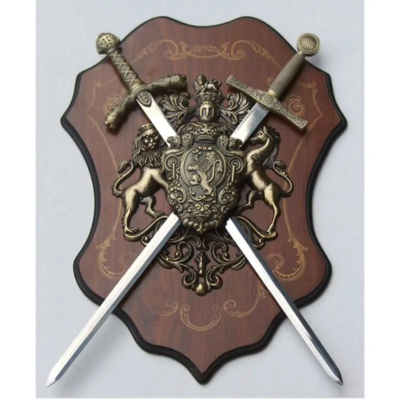 Деревянная стена подвесная доска наденьте меч чтобы открыть замок выжить