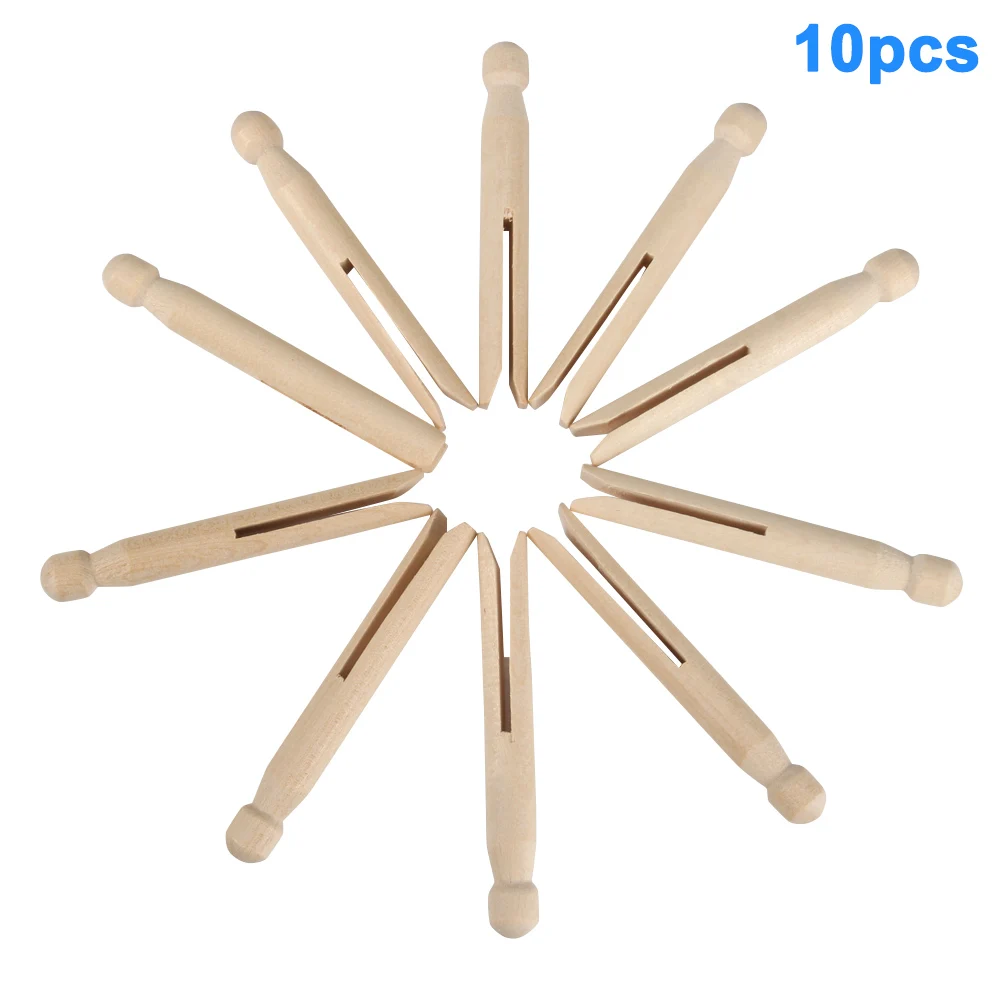 10PCS 5/10/20 шт. деревянные катушки, вышитая бисером хранения стержни DIY Швейные инструмент для ручной может CSV - Цвет: 10PCS