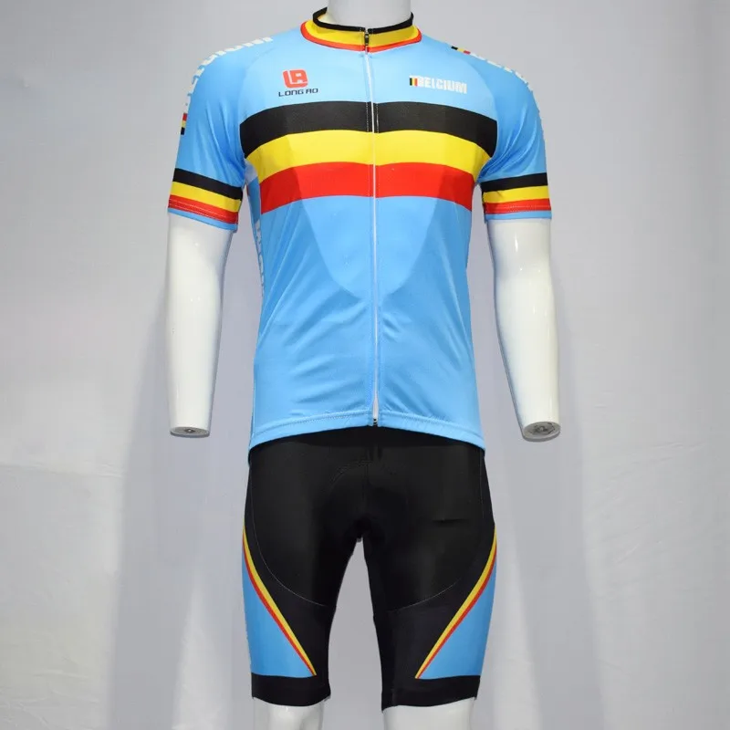 Длинные шорты для езды на велосипеде от AO Ropa Ciclismo из Бельгии с рукавами топы