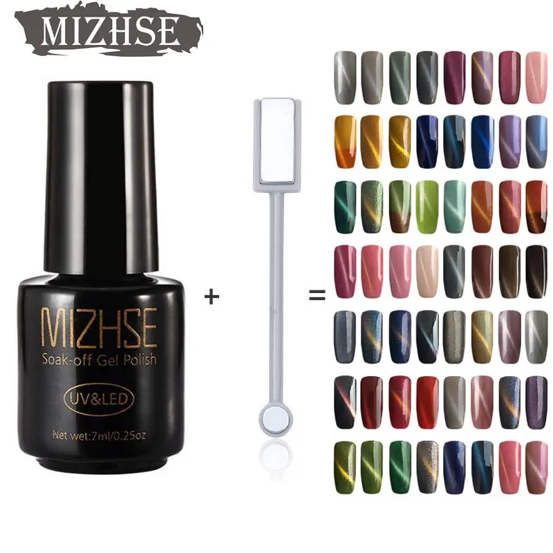 MIZHSE гель для ногтей Магнитный кошачий глаз лак Vernis полуперманентный Гель чернила