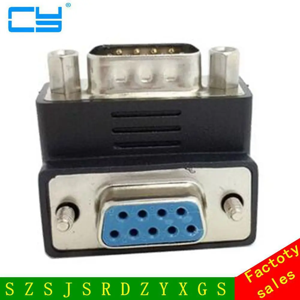 Новый RS232 DB9Pin модуль последовательного преобразования head штекер гнездо DB9
