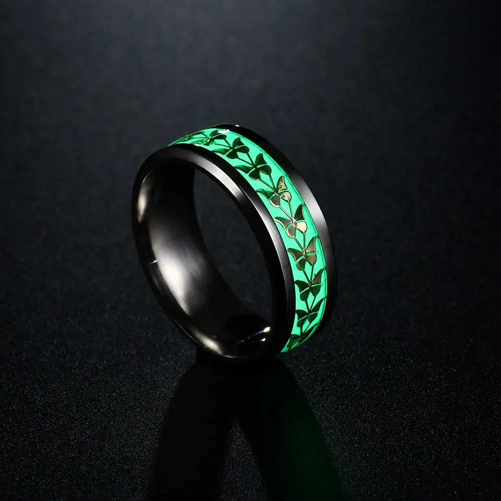 Классическое светящееся кольцо MMS с бабочкой/черепом/узором в виде музыкальной