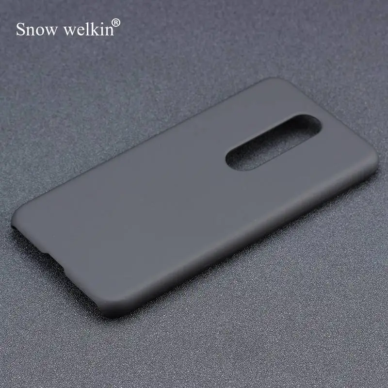 Снежный Welkin для NokiaX6 Многоцветный Роскошный прорезиненный матовый пластиковый