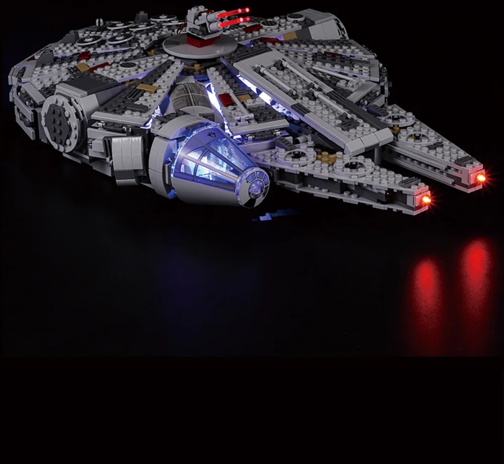 

Led Lighting Kit for 75105 Star Series Wars Technic Building Blocks Deco Creator Bricks Force Awakens (Only Led Light,No Blocks)