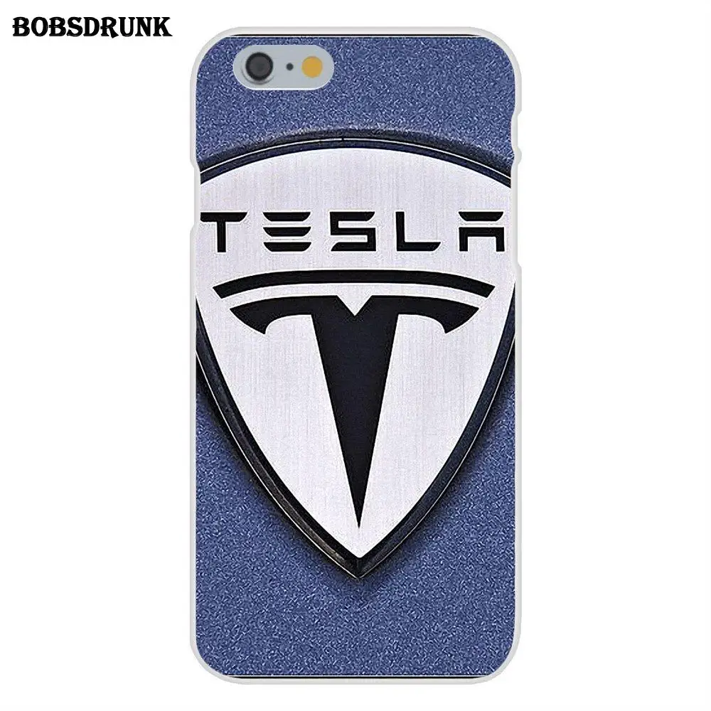 as picture EJGROUP Tesla логотип мягкий ТПУ горячая Распродажа для Apple iPhone X 4 4S 5 5C SE 6 6S 7 8 Plus для iPhone X 4 4S 5 5C SE 6 6S 7 8 Plus - Color: as picture