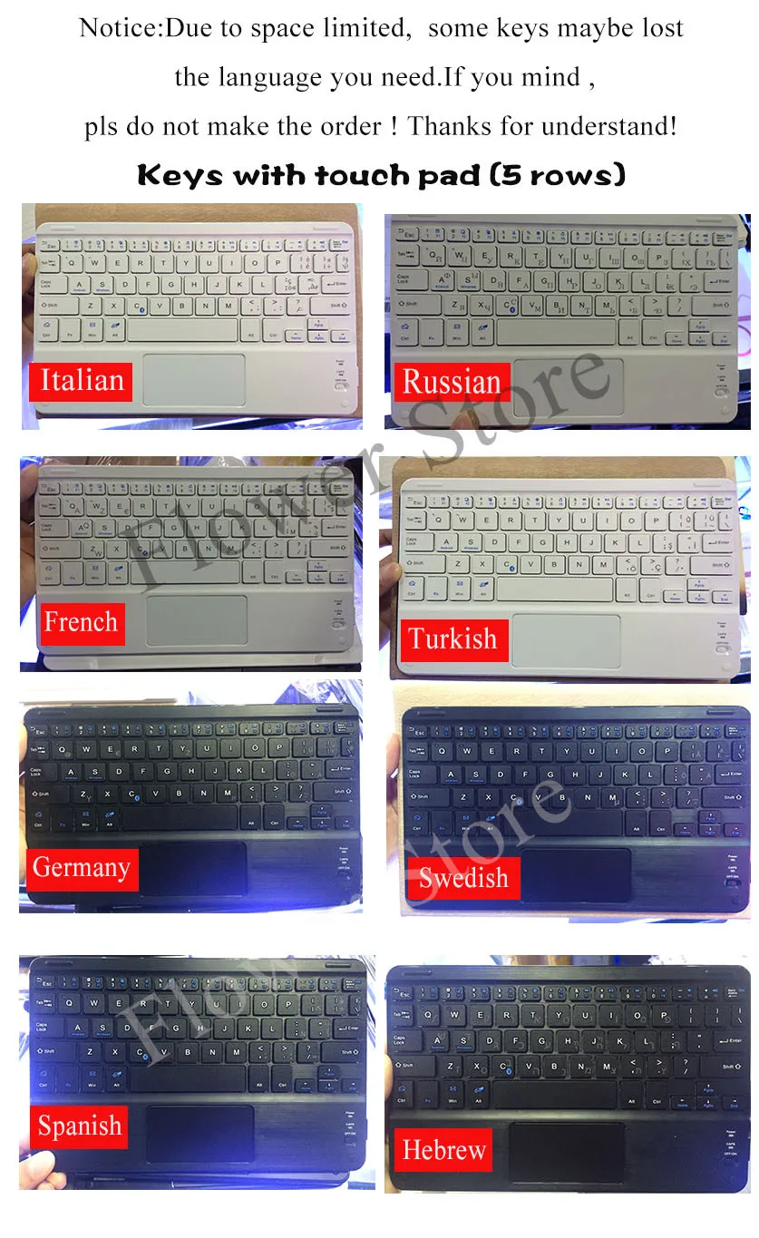 Защитный чехол с клавиатурой совместимый Bluetooth для планшета Lenovo TAB 4 10 ТБ X304F TB X304N |