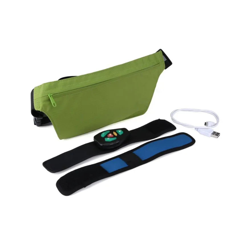 

YUANMINGSHI Cycling Running LED Pack Bag Smart Safety Waist Bag for Running Hiking Cycling Sports Travel with LED Safety Warning