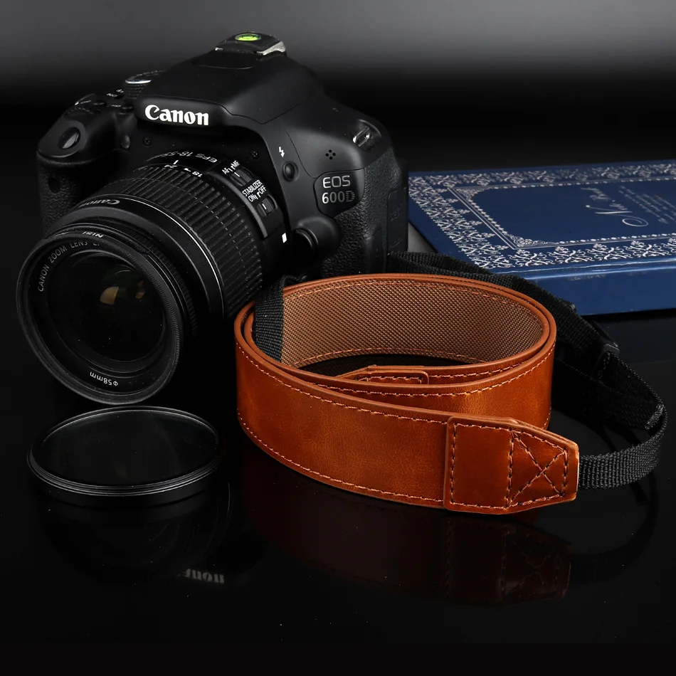 Ремень из искусственной кожи для камеры шейный и плечевой ремень Canon 200D 1500D 700D 650D