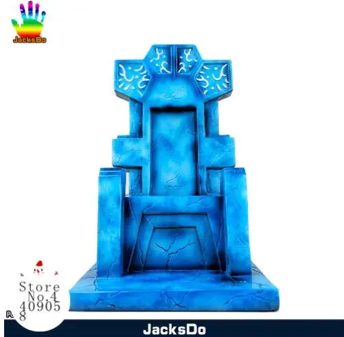 Sainte Seiya Jacksdo большое сиденье Святой ткани Миф EX фигурка короля моря Посейдон роскошный трон аксессуар