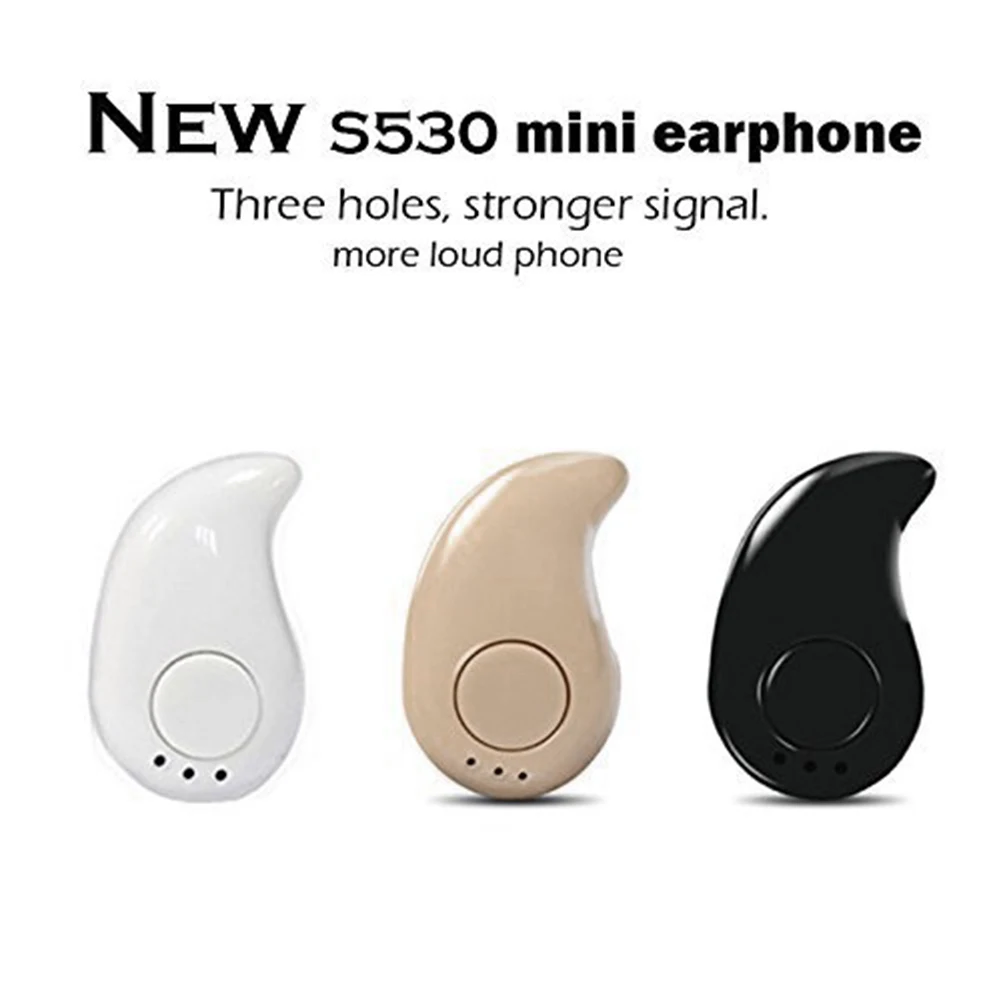S530 обновленная версия Pro мини беспроводные Bluetooth 4 0 стерео наушники в ухо Hands free Call
