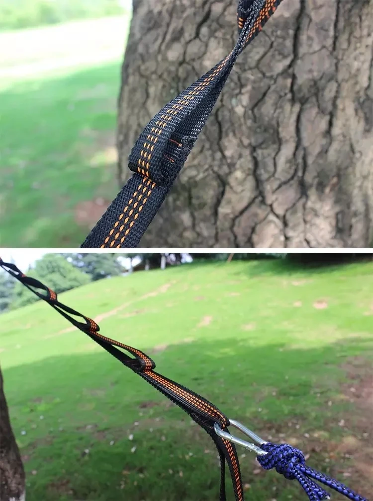 Portable and Lightweight blue Outdoors Camping Travel Adjustable Hammock Tree Straps with Stitch Technology | Мебель