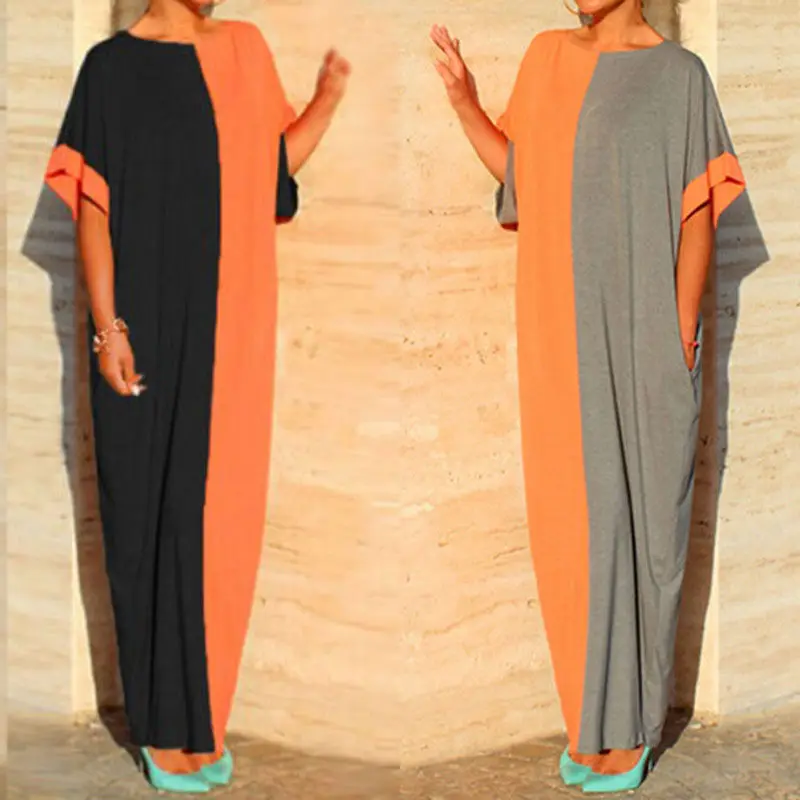 2017 женское Новое Стильное модное летнее длинное вечернее платье макси Пляжное