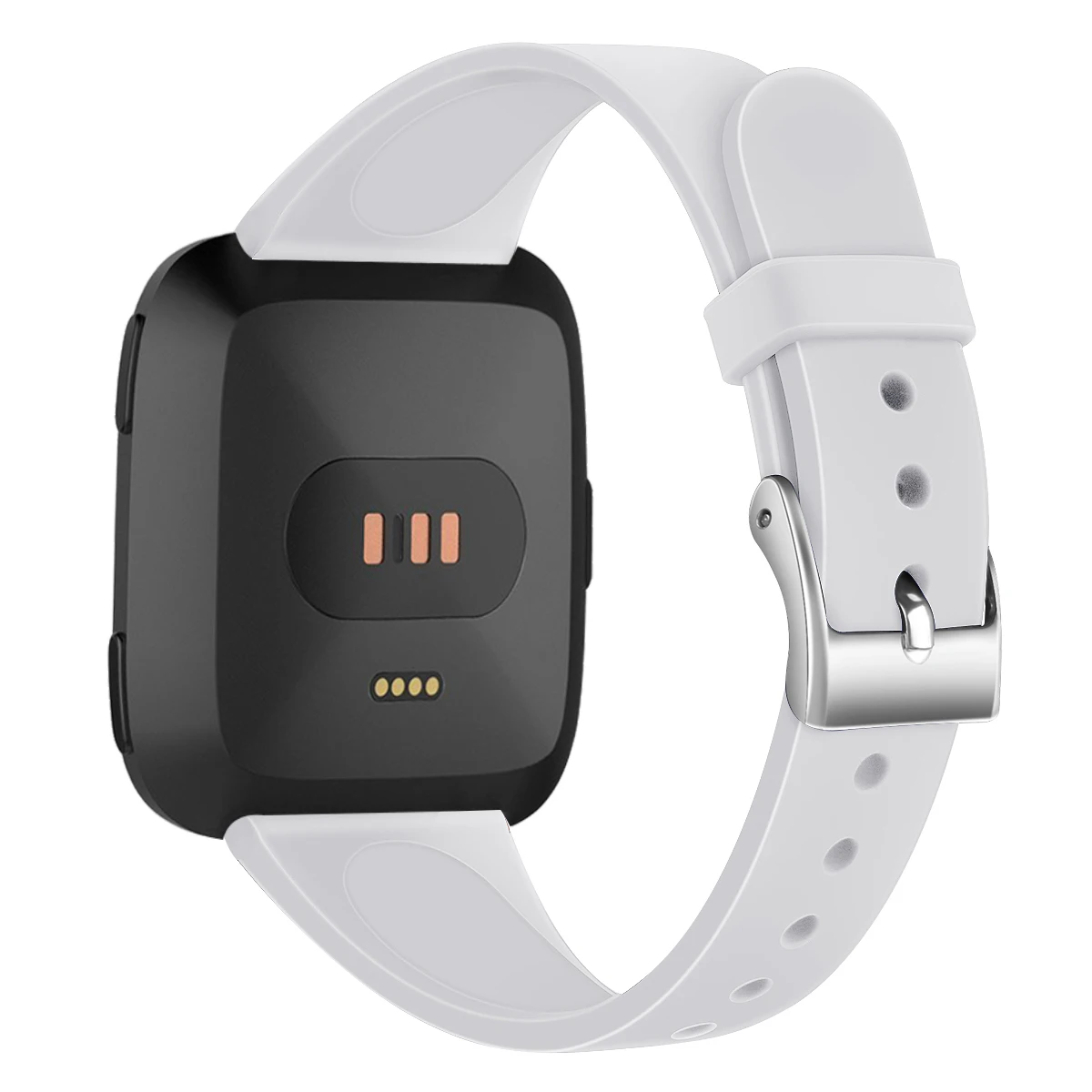 Duszake Браслет для Fitbit Versa/Versa Lite Starp мягкий силиконовый тонкий узкий сменный мужской Т-образный ремешок для Fitbit Versa для женщин и мужчин