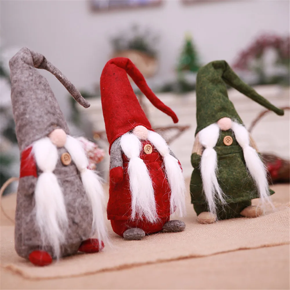 17 дюймов ручной работы декоративные гном шведский Tomte фигурки праздничные