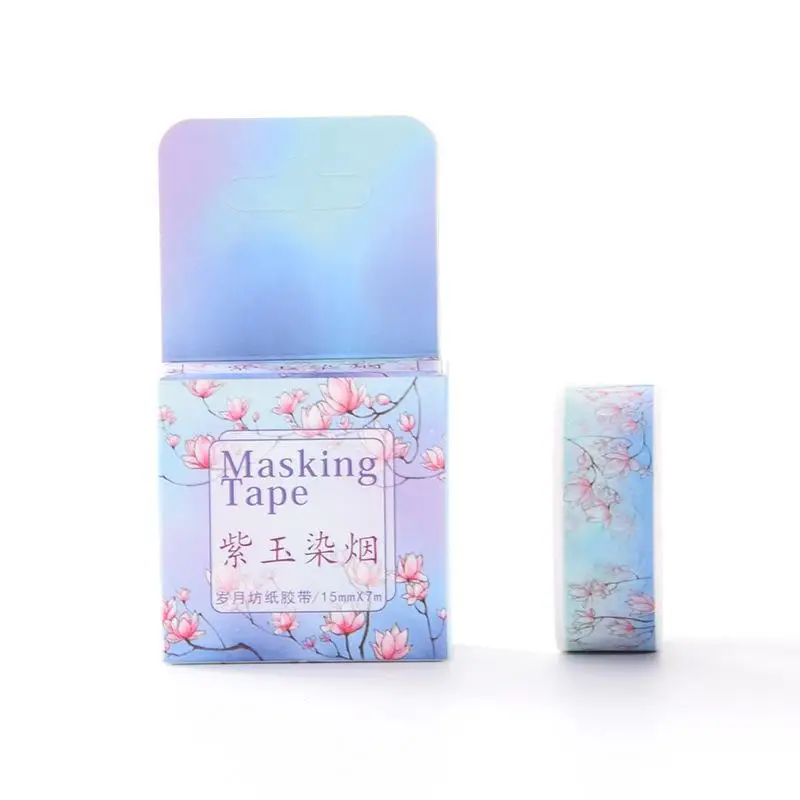 

Flower Falls And Blow Decorative Washi Tape Diy Scrapbooking Masking Tape School Office Supply Escolar Papelaria