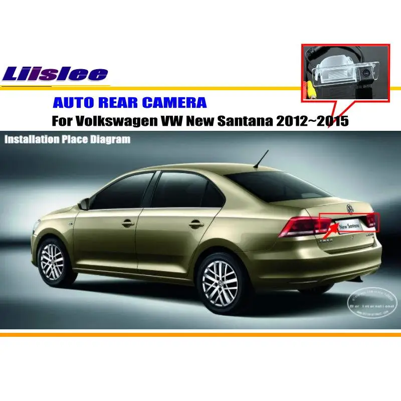 Liislee Автомобильная задняя камера для Volkswagen VW новая Сантана 2012 ~ 2015/задняя