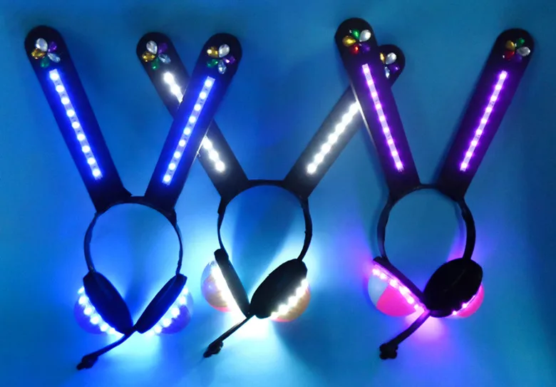 Гарнитура со светодиодной подсветкой для косплея Love Live|earphone earphone|earphone ledearphone headset
