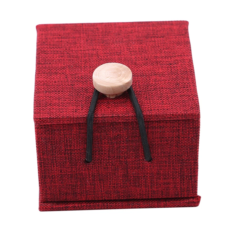 1PC2020 New Style Personalized Rustic Wedding Wood Ring Box Holder Custom Bearer Square Jewelry | Дом и сад